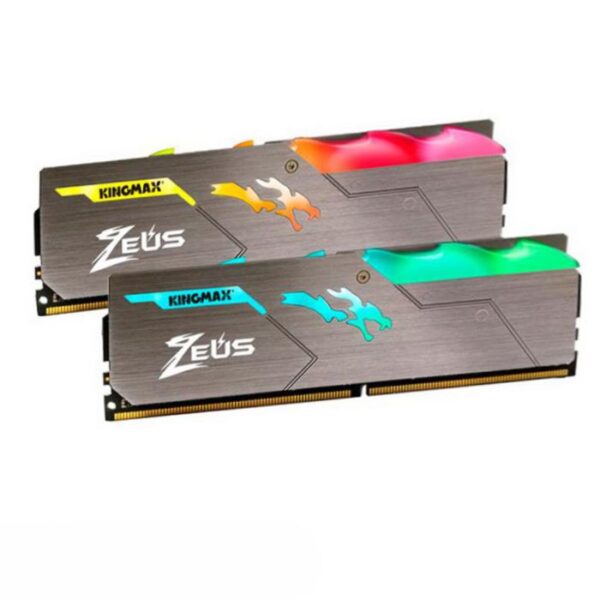 رم کامپیوتر کینگ مکس Zeus Dragon DDR4 16GB 3200Mhz CL17 Single