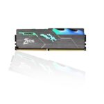 رم کامپیوتر کینگ مکس Zeus Dragon RGB DDR4 3200MHz CL17 Single 16GB