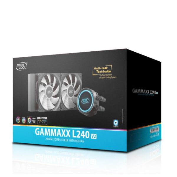 فن پردازنده دیپ کول GAMMAXX L240 V2 Liquid Cooling