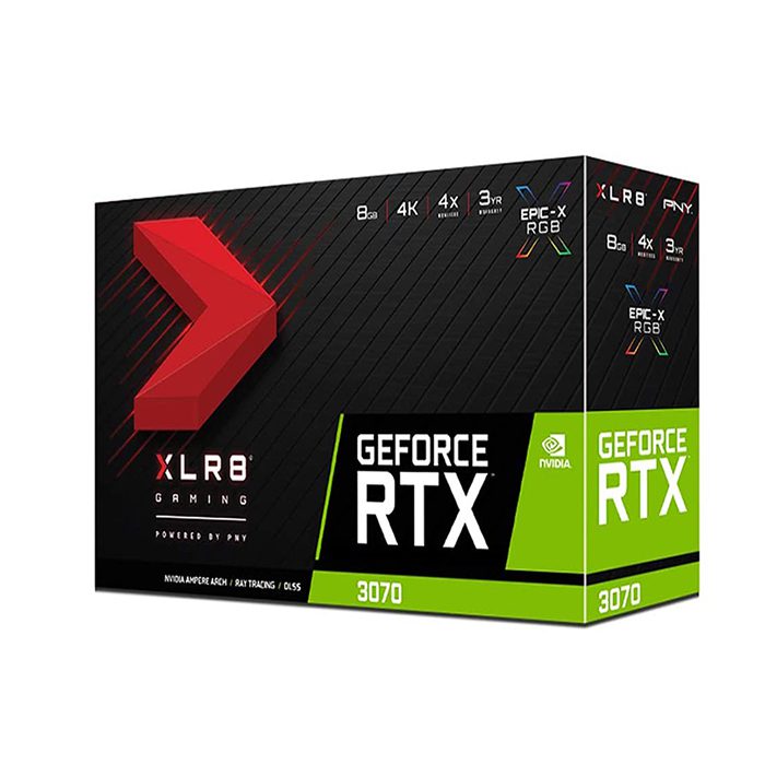 گرافیک پی ان وای GeForce RTX 3070 8GB XLR8 Gaming
