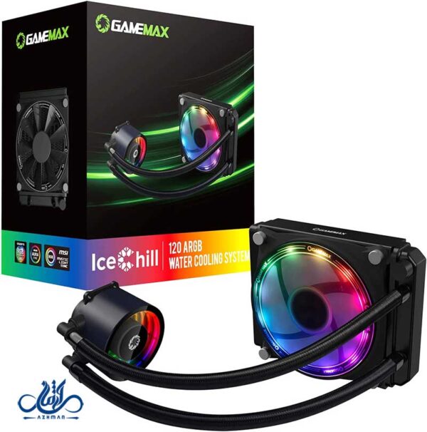 فن و واترکولینگ GameMax مدل IceChill 120-Rainbow