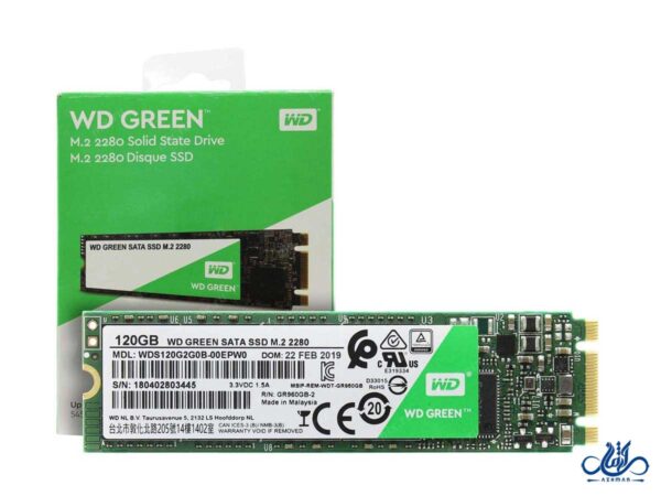 حافظه دوشیار وسترن دیجیتال Green M2 SSD