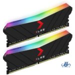 رم کامپیوتر PNY 32G 3200 DDR4 XLR8 RGB (16GB x 2)