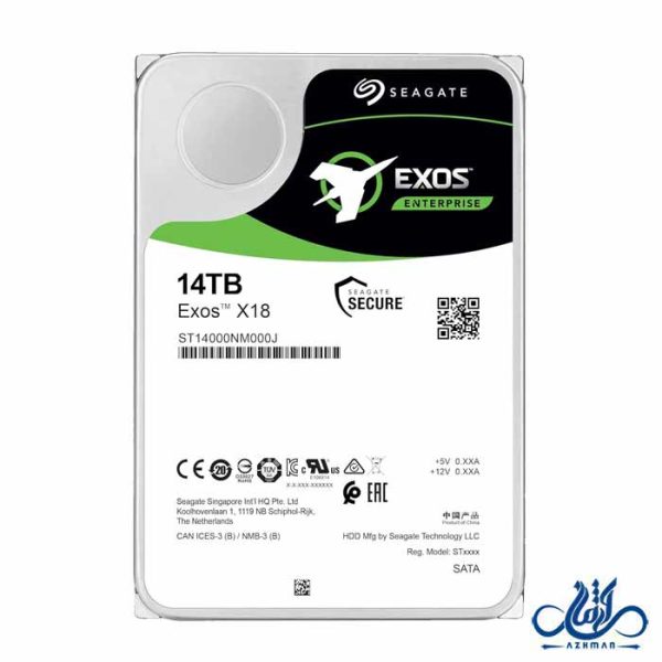 هارد اینترنال سیگیت Hard Drive Exos 14Tb ST14000NM000J