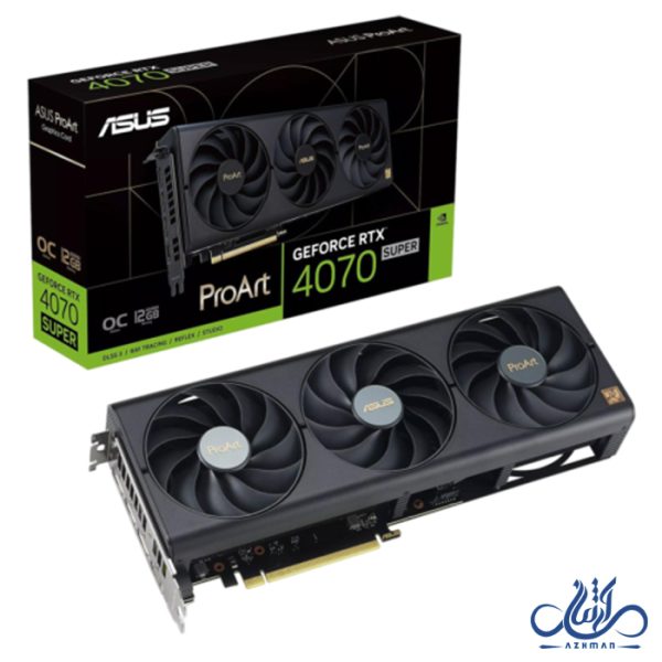 کارت گرافیک ایسوس مدل ProArt GeForce RTX 4070 SUPER OC Edition GDDR6X