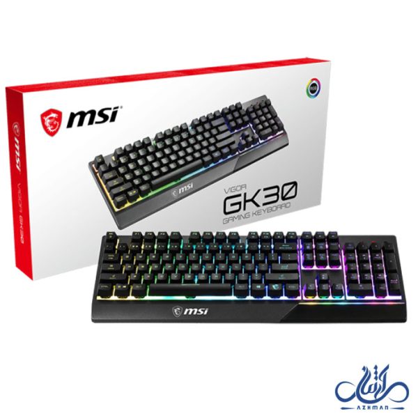 کیبورد گیمینگ ام اس آی مدل MSI GK30