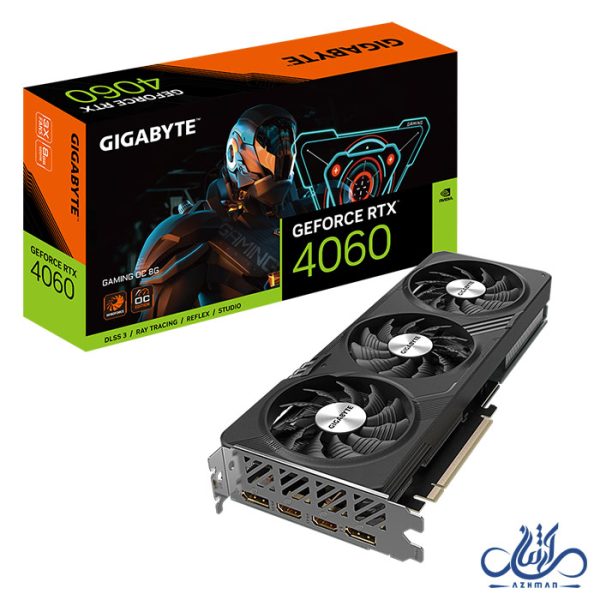 کارت گرافیک گیگابایت مدل GIGABYTE RTX 4060 GAMING OC 8G