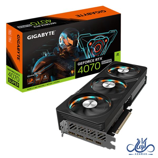 کارت گرافیک گیگابایت مدل GigaByte RTX 4070 Super GAMING OC 12G