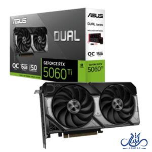 کارت گرافیک ایسوس مدل ASUS DUAL RTX 5060 Ti OC 16GB