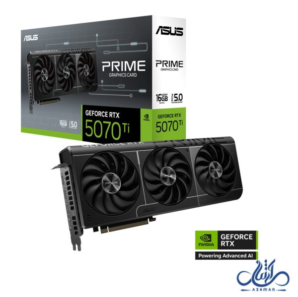 کارت گرافیک ایسوس مدل Asus PRIME RTX 5070 Ti OC