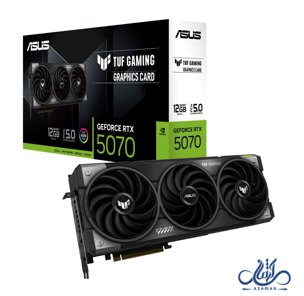 کارت گرافیک ایسوس مدل Asus TUF Gaming RTX 5070 12g OC