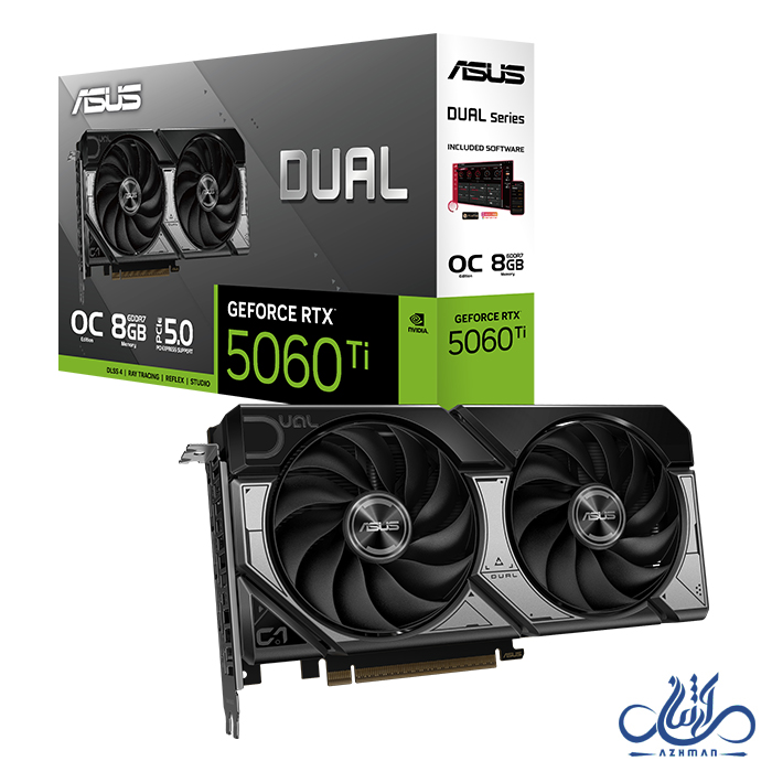 کارت گرافیک ایسوس ASUS RTX 5060 Ti OC Dual DDR7
