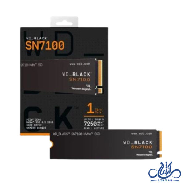 حافظه اس اس دی وسترن دیجیتال مدل WD Black 1TB SN7100 NVMe GEN4 725MB/s