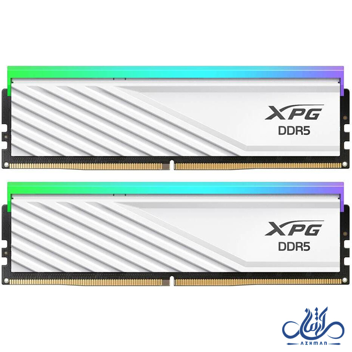 رم ایکس پی جی ایدیتا مدل XPG LANCER BLADE WHITE 5600 32G(16G*2) CL46 intel XMP / AMD EXPO