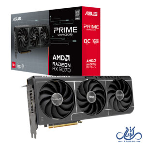 کارت گرافیک ایسوس مدل VGA ASUS RX 9070 PRIME OC 16G DDR6